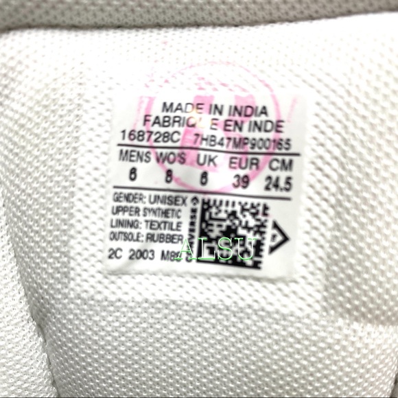 Converse AdVulc Ctas CS Mid White Women’s Sneakers - Picture 9 of 9